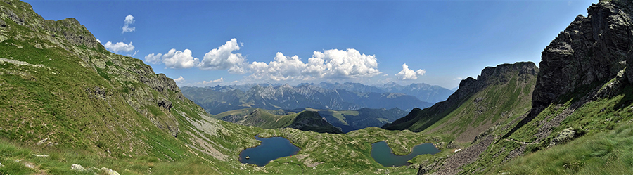 Sui laghi di Ponteranica splende il sole